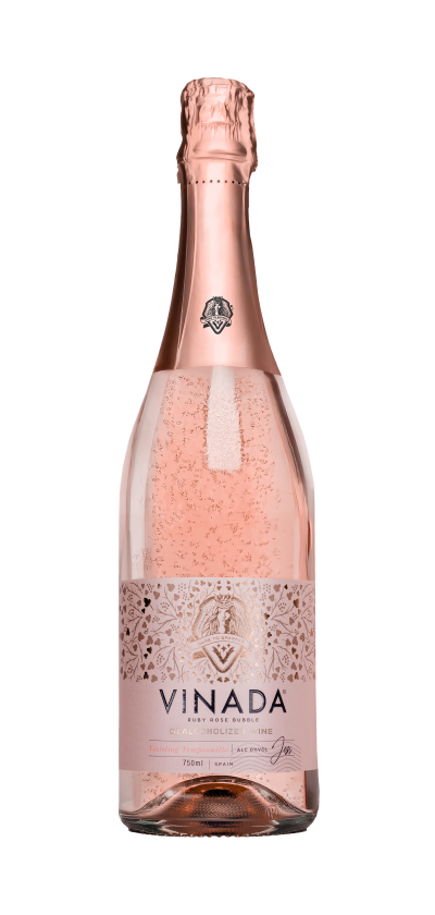 packshot VINADA Tinteling Tempranillo Rosé | 0%