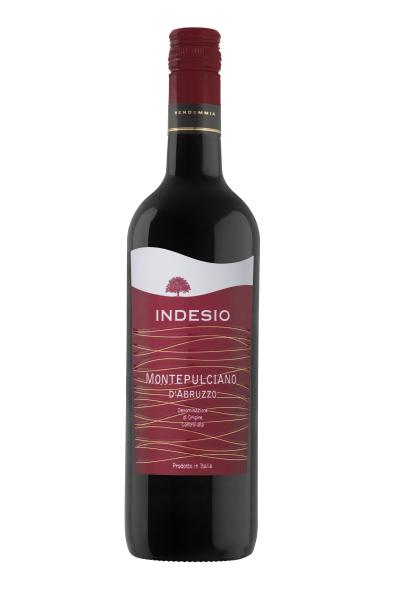 packshot Indesio Montepulciano d'Abruzzo DOC