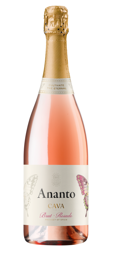 packshot Ananto Cava Brut Rosado Biologisch