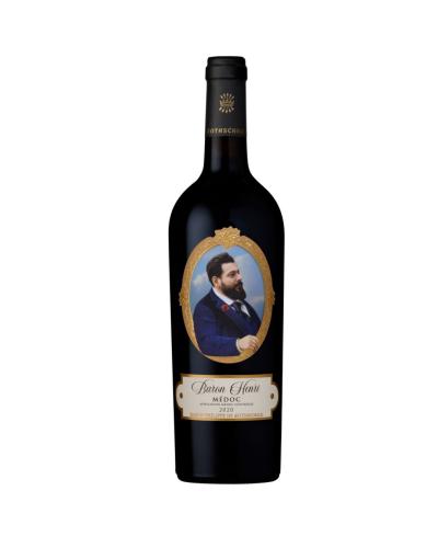 packshot Baron Henri AOC Médoc 2020 By Baron Philippe de Rothschild
